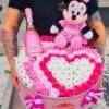 Cutie Trandafiri Minnie Mouse Vin Spumant