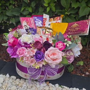 Cutie SweetBox Flori Mixte Sapun Dulciuri