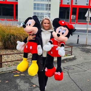 Jucarii plus Mickey Minnie Uriasi 130cm