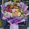 Buchet Flori Crin Trandafir Alium Bujor