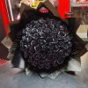 Black Roses 101 Trandafiri Sapun Sclipici