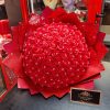 Buchet 101 Trandafiri Sapun Rosii Cristale