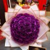 Buchet 33 Trandafiri de Sapun Sclipici