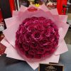 Buchet Trandafiri Roz Ciclam Sapun Sclipici