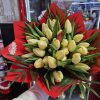 Buchet 31 Lalele Naturale Galbene Ambalaj
