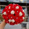 Buchet Mireasa Trandafiri Sapun Lalele Albe