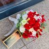 Buchet Mireasa Flori Uscate Rosii Trandafiri