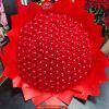Buchet 151 Trandafiri Sapun Rosii Cristale