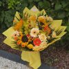 Buchet Galben Flori Naturale Orhidee Alstromelia